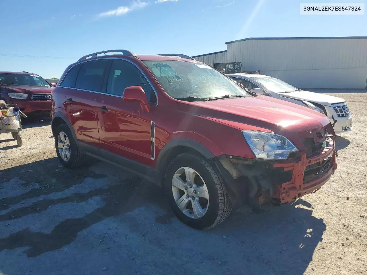 2014 CHEVROLET CAPTIVA VIN 3GNAL2EK7ES547324 — фото 4