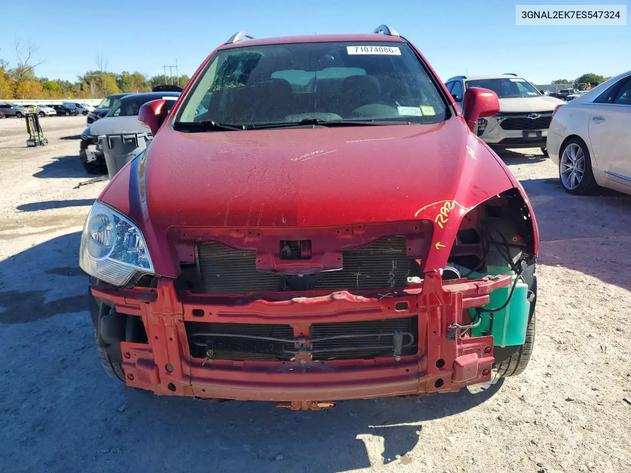2014 CHEVROLET CAPTIVA VIN 3GNAL2EK7ES547324 — фото 5