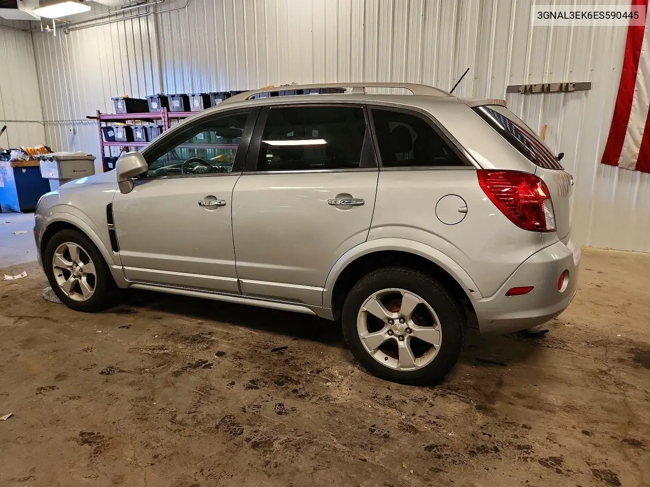 2014 CHEVROLET CAPTIVA VIN 3GNAL3EK6ES590445 — фото 2