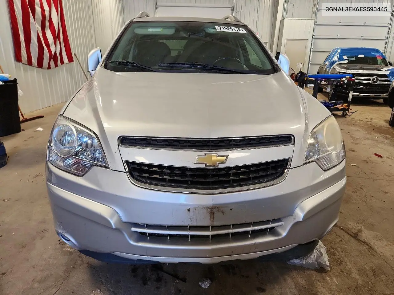 2014 CHEVROLET CAPTIVA VIN 3GNAL3EK6ES590445 — фото 5