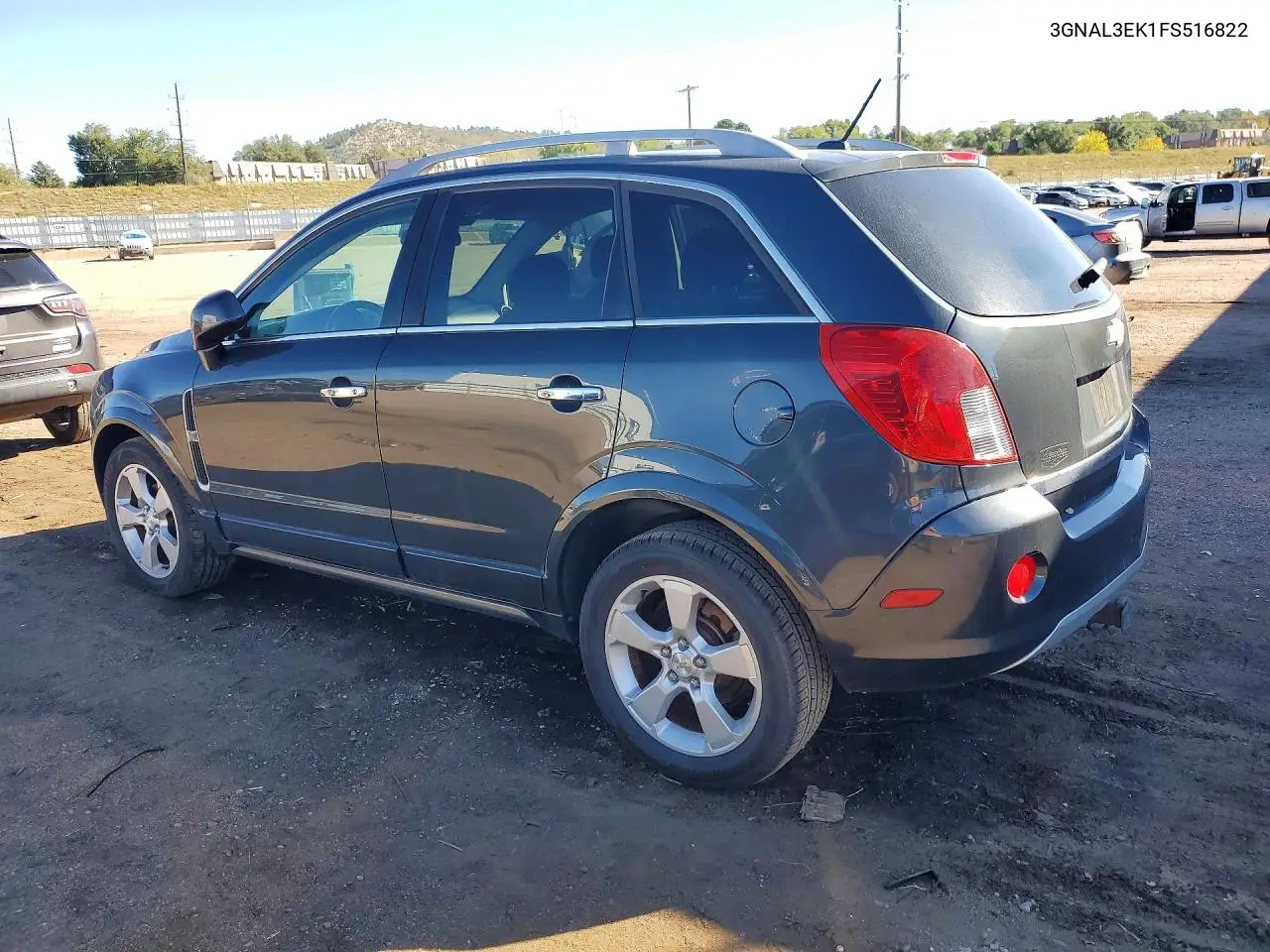 2015 CHEVROLET CAPTIVA VIN 3GNAL3EK1FS516822 — фото 2