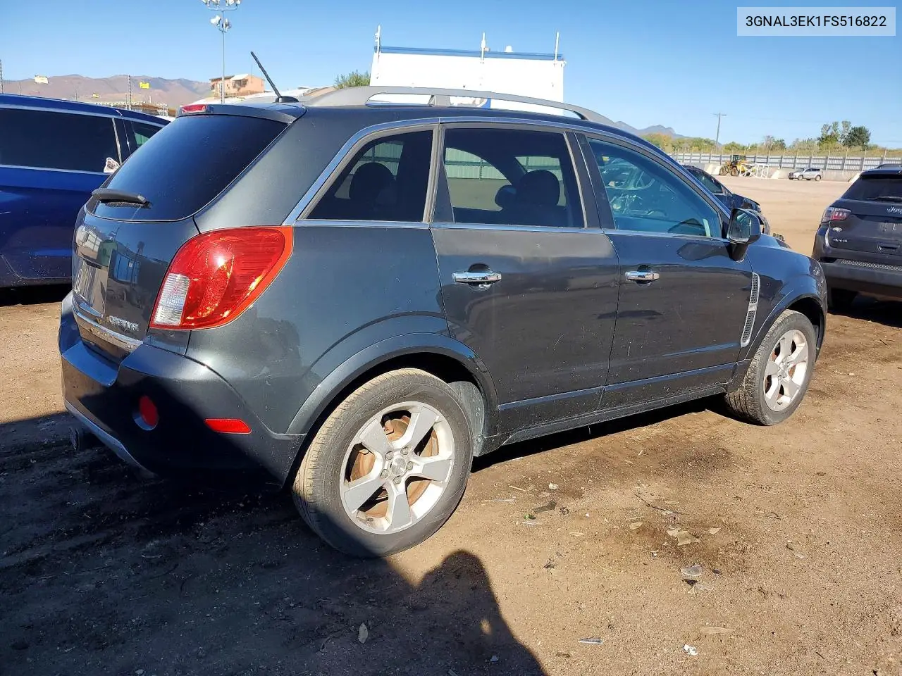2015 CHEVROLET CAPTIVA VIN 3GNAL3EK1FS516822 — фото 3