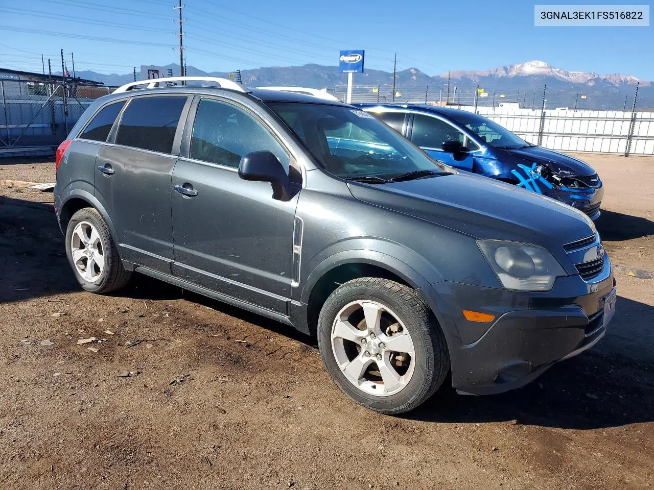 2015 CHEVROLET CAPTIVA VIN 3GNAL3EK1FS516822 — фото 4
