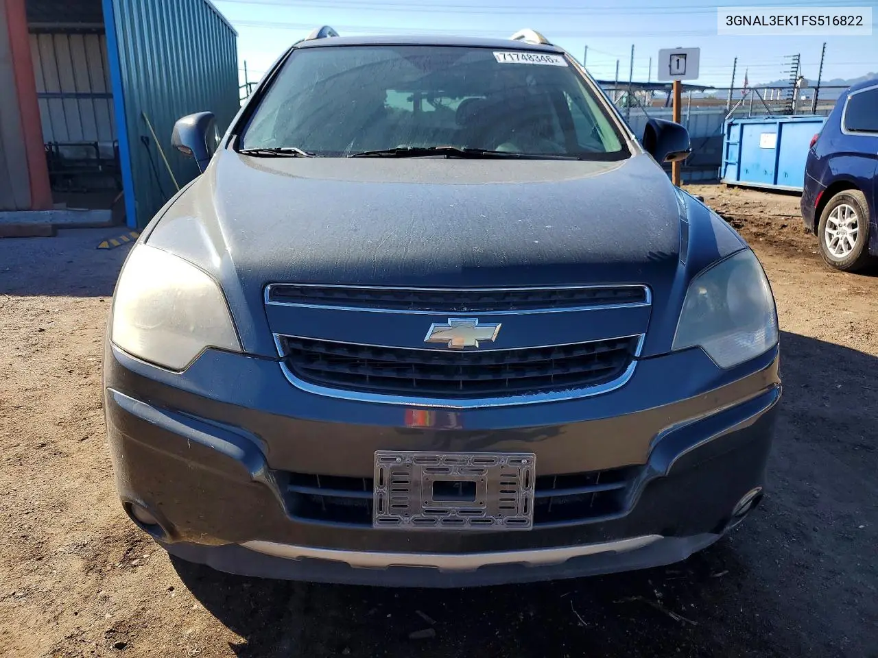 2015 CHEVROLET CAPTIVA VIN 3GNAL3EK1FS516822 — фото 5