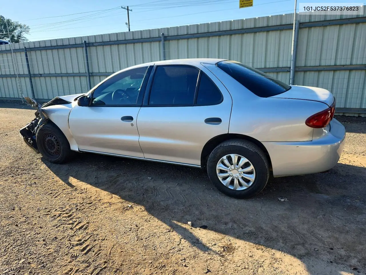 2003 CHEVROLET CAVALIER VIN 1G1JC52F537376823 — фото 2