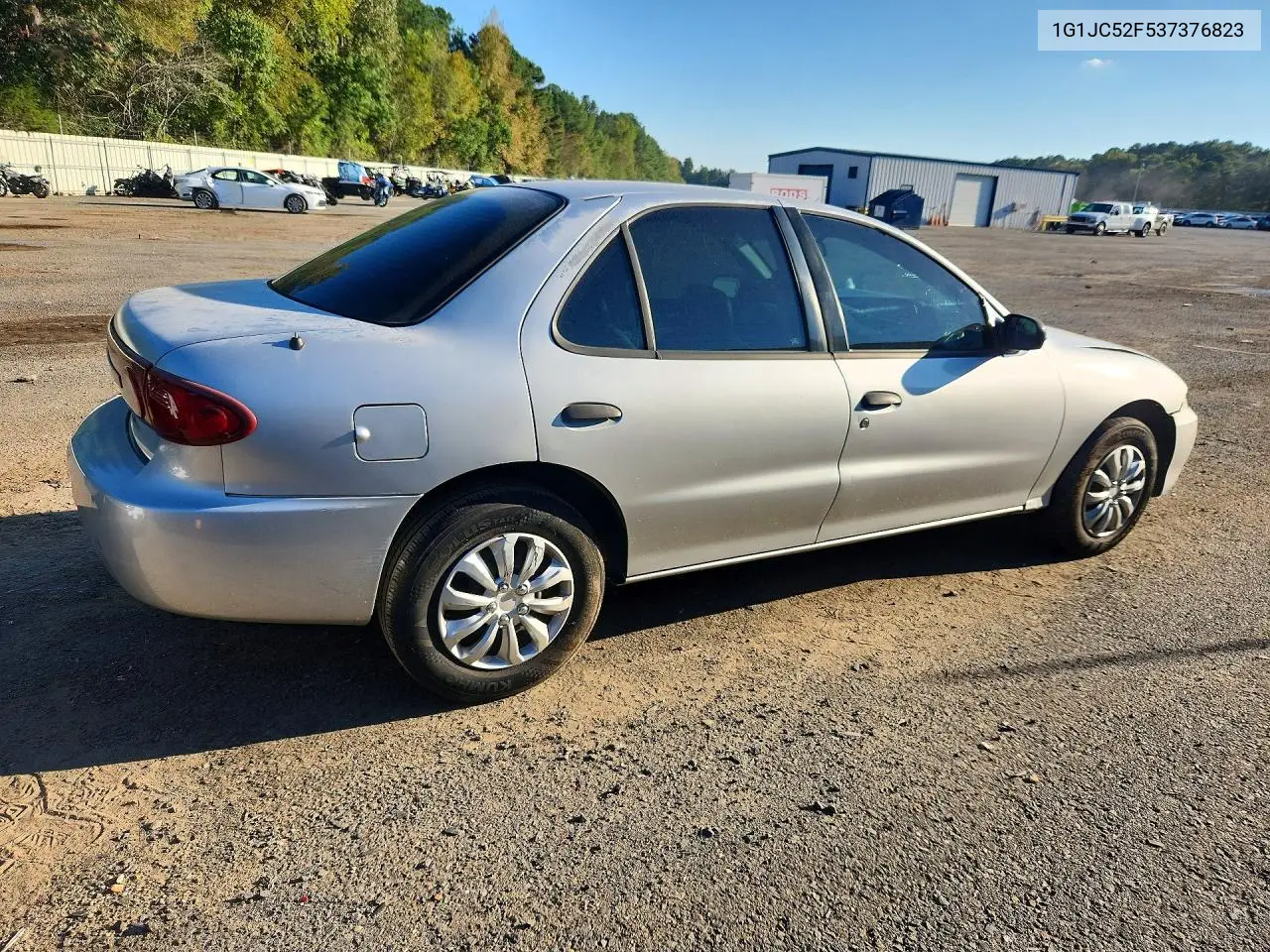 2003 CHEVROLET CAVALIER VIN 1G1JC52F537376823 — фото 3
