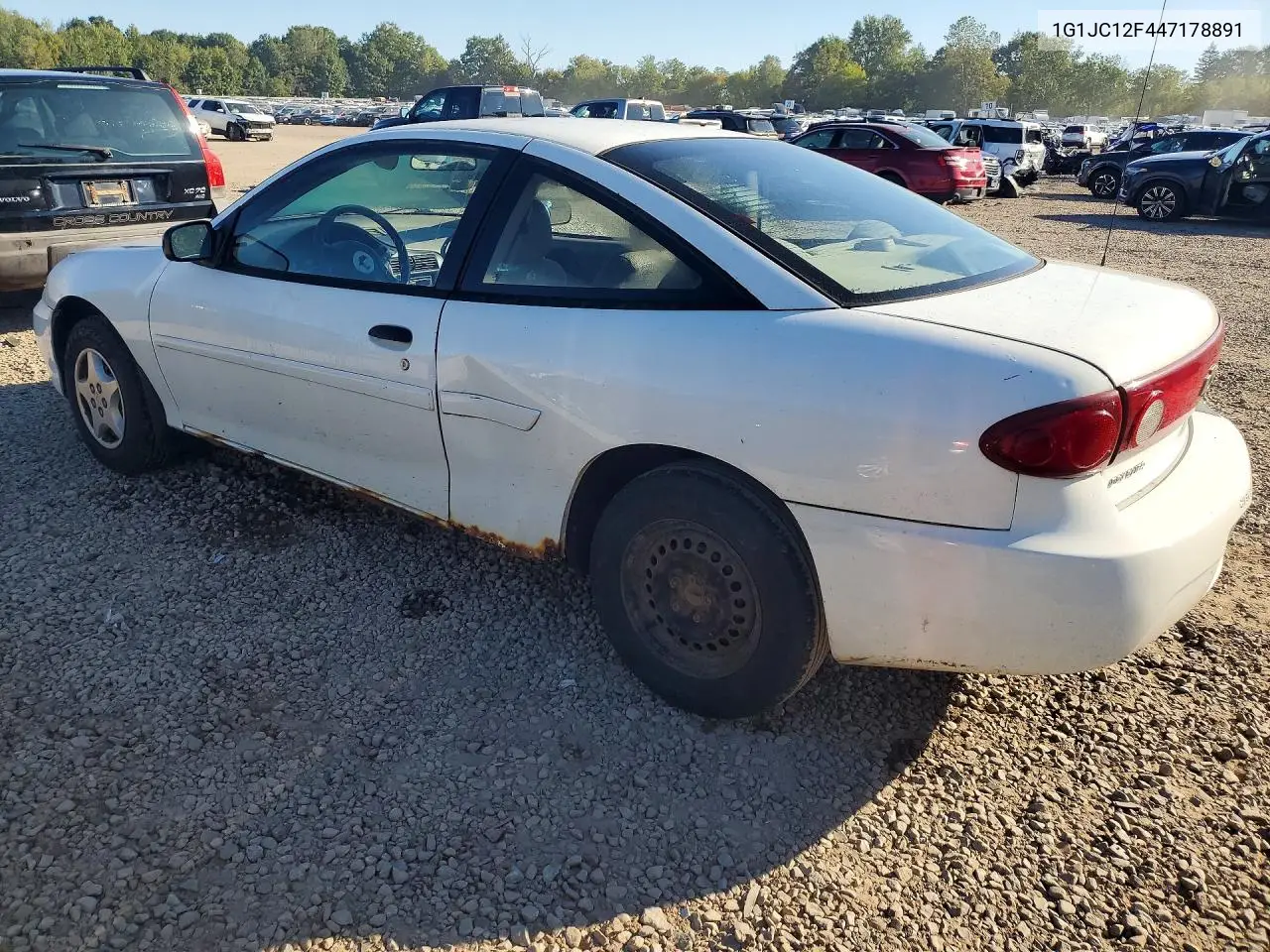 2004 CHEVROLET CAVALIER VIN 1G1JC12F447178891 — фото 2