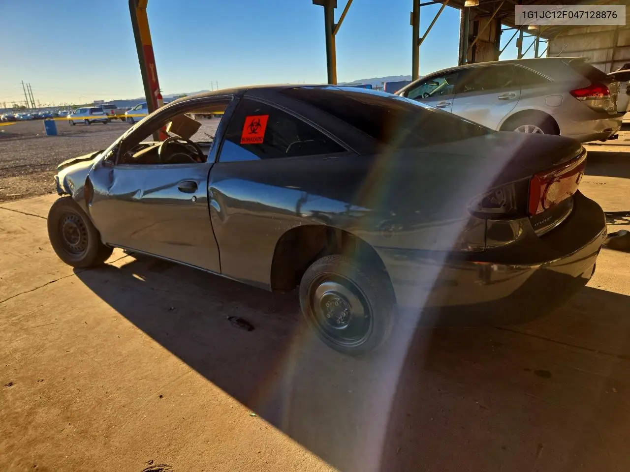 2004 CHEVROLET CAVALIER VIN 1G1JC12F047128876 — фото 2