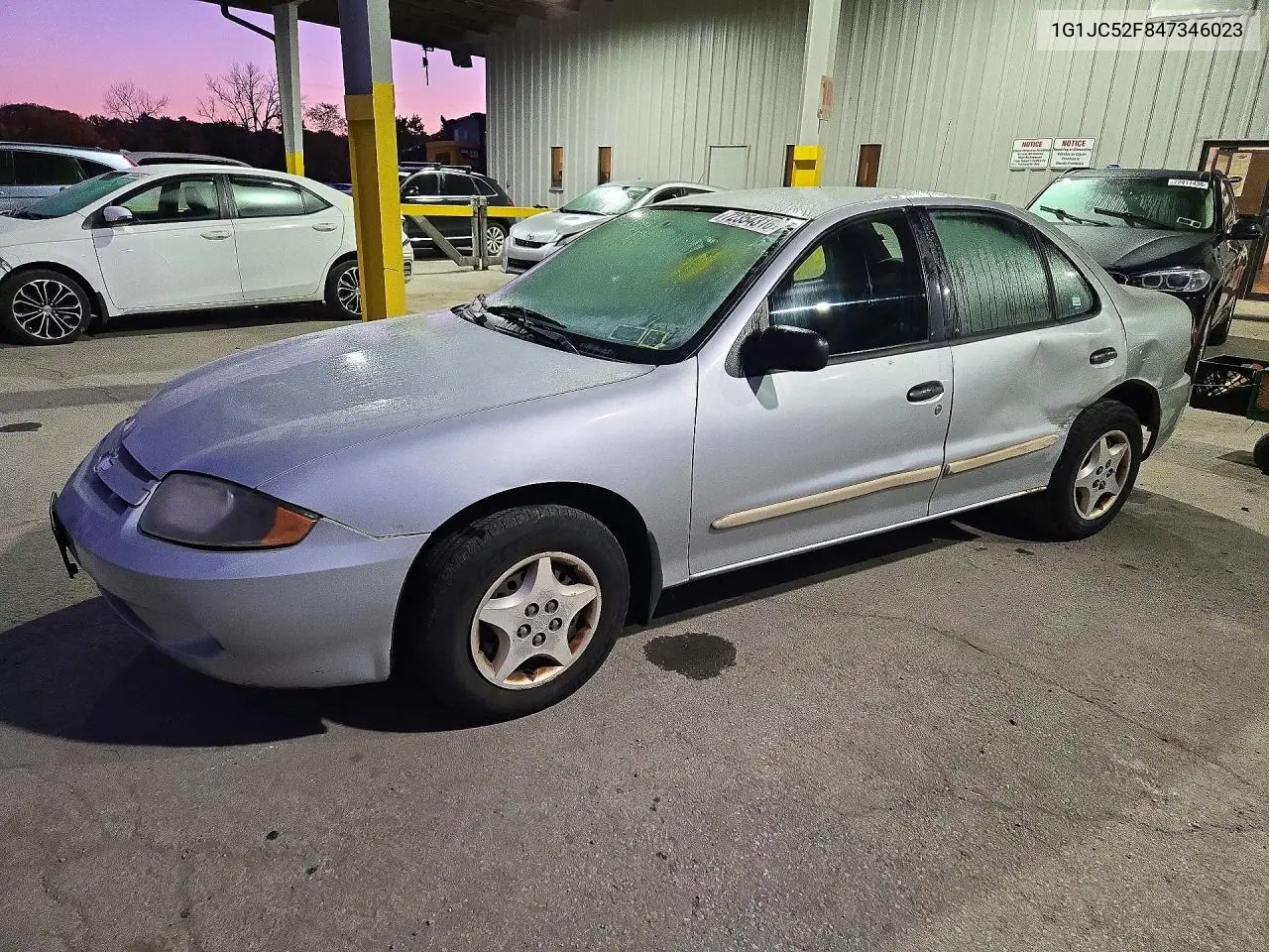 CHEVROLET CAVALIER 2004, VIN 1G1JC52F847346023