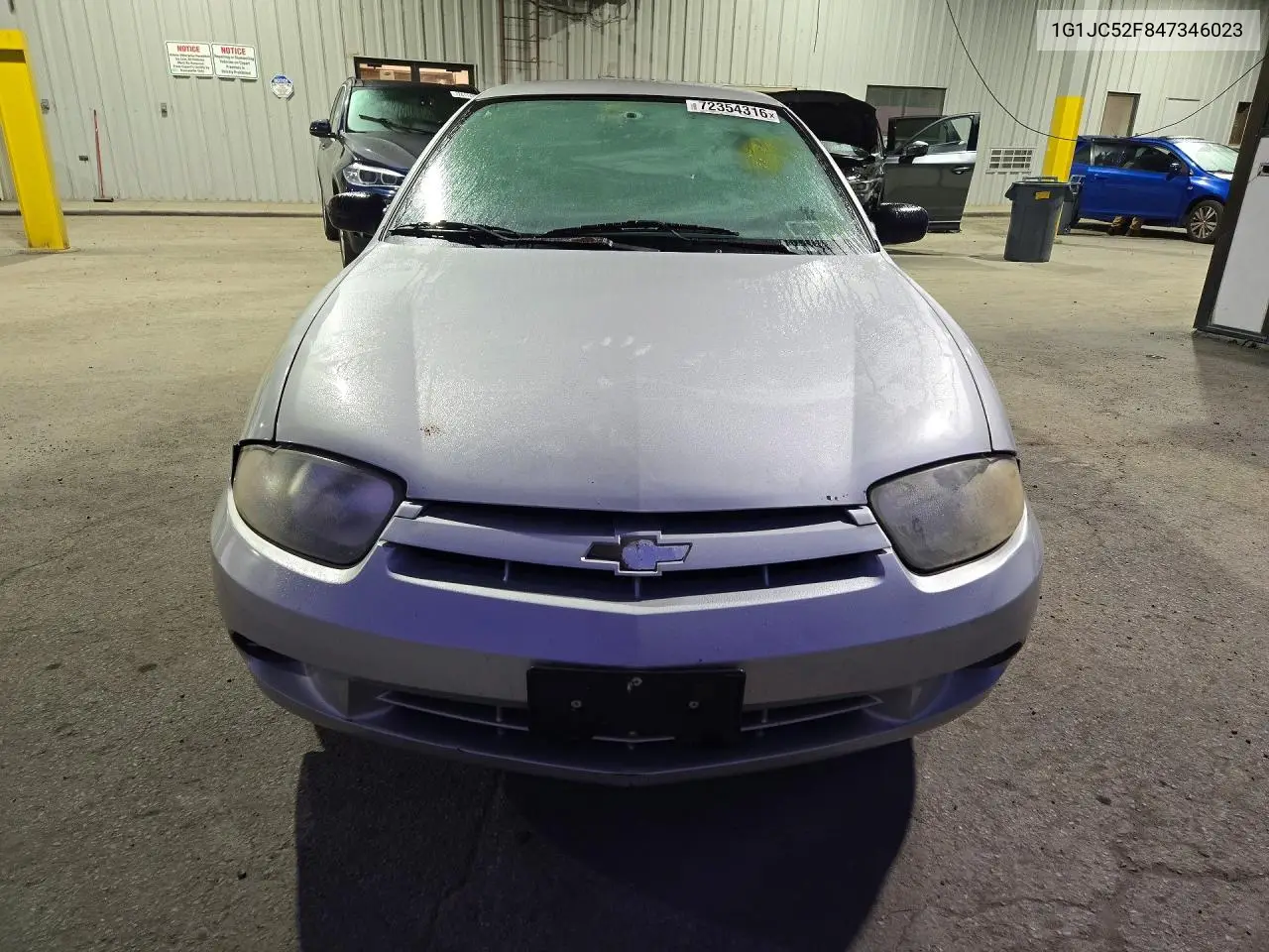 2004 CHEVROLET CAVALIER VIN 1G1JC52F847346023 — фото 5