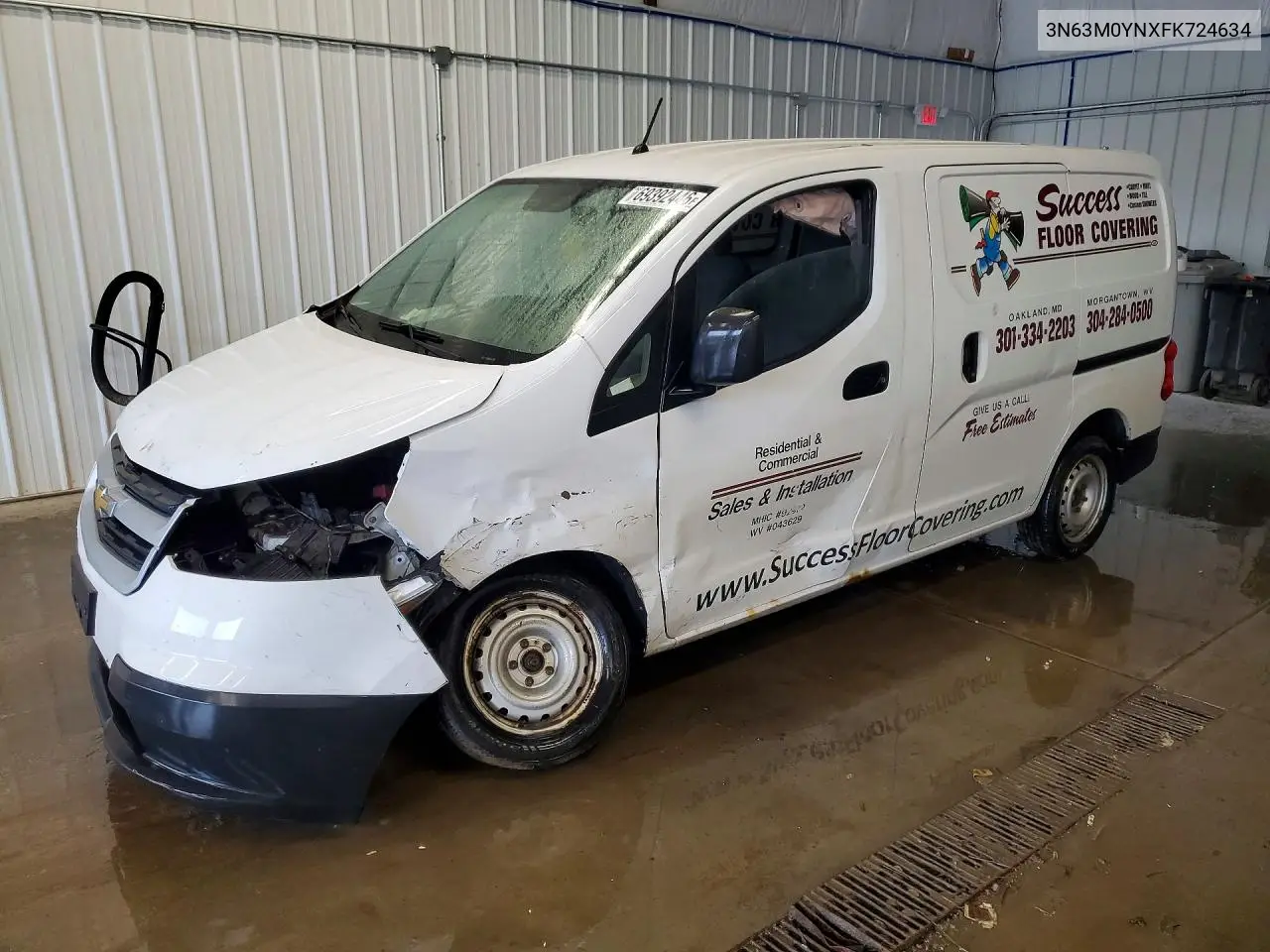 CHEVROLET CITY EXPRESS 2015, VIN 3N63M0YNXFK724634