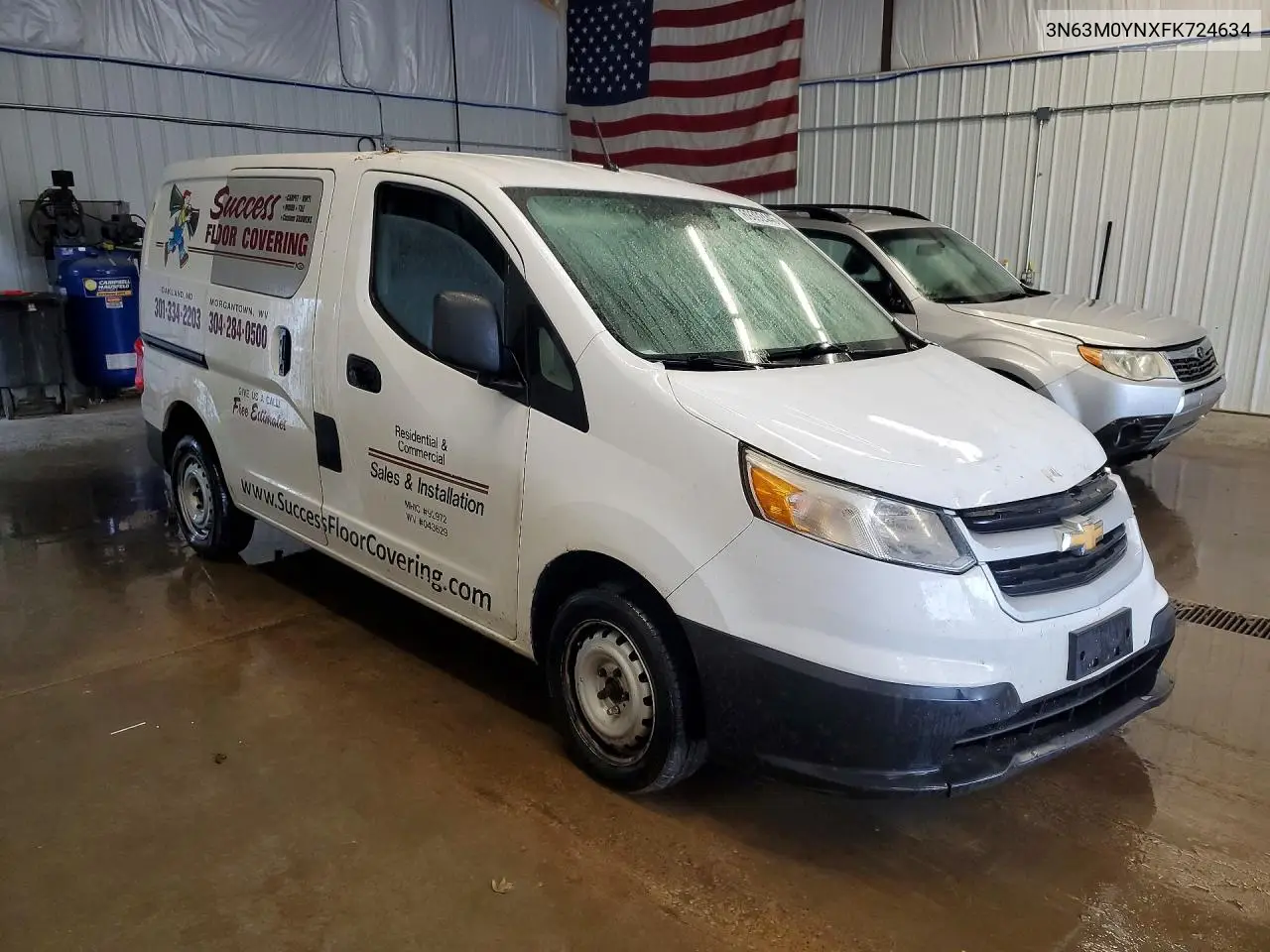 2015 CHEVROLET CITY EXPRESS VIN 3N63M0YNXFK724634 — фото 4