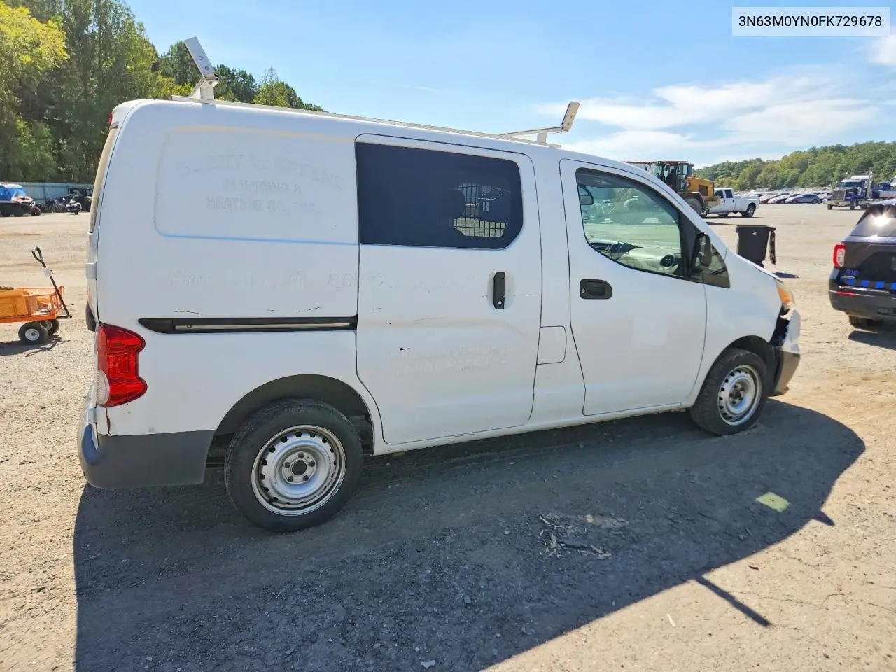 2015 CHEVROLET CITY EXPRESS VIN 3N63M0YN0FK729678 — фото 3