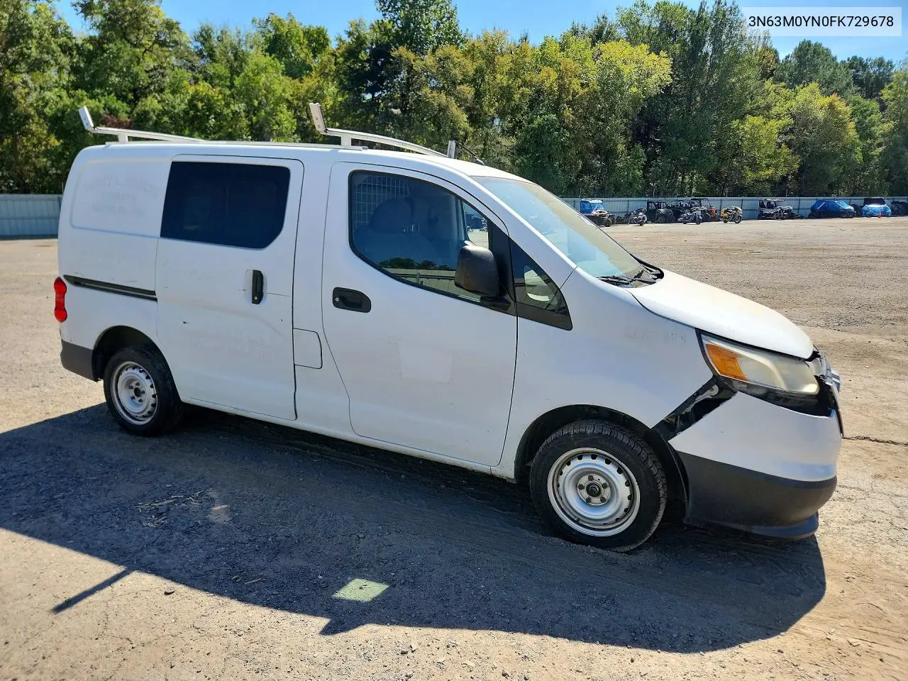 2015 CHEVROLET CITY EXPRESS VIN 3N63M0YN0FK729678 — фото 4