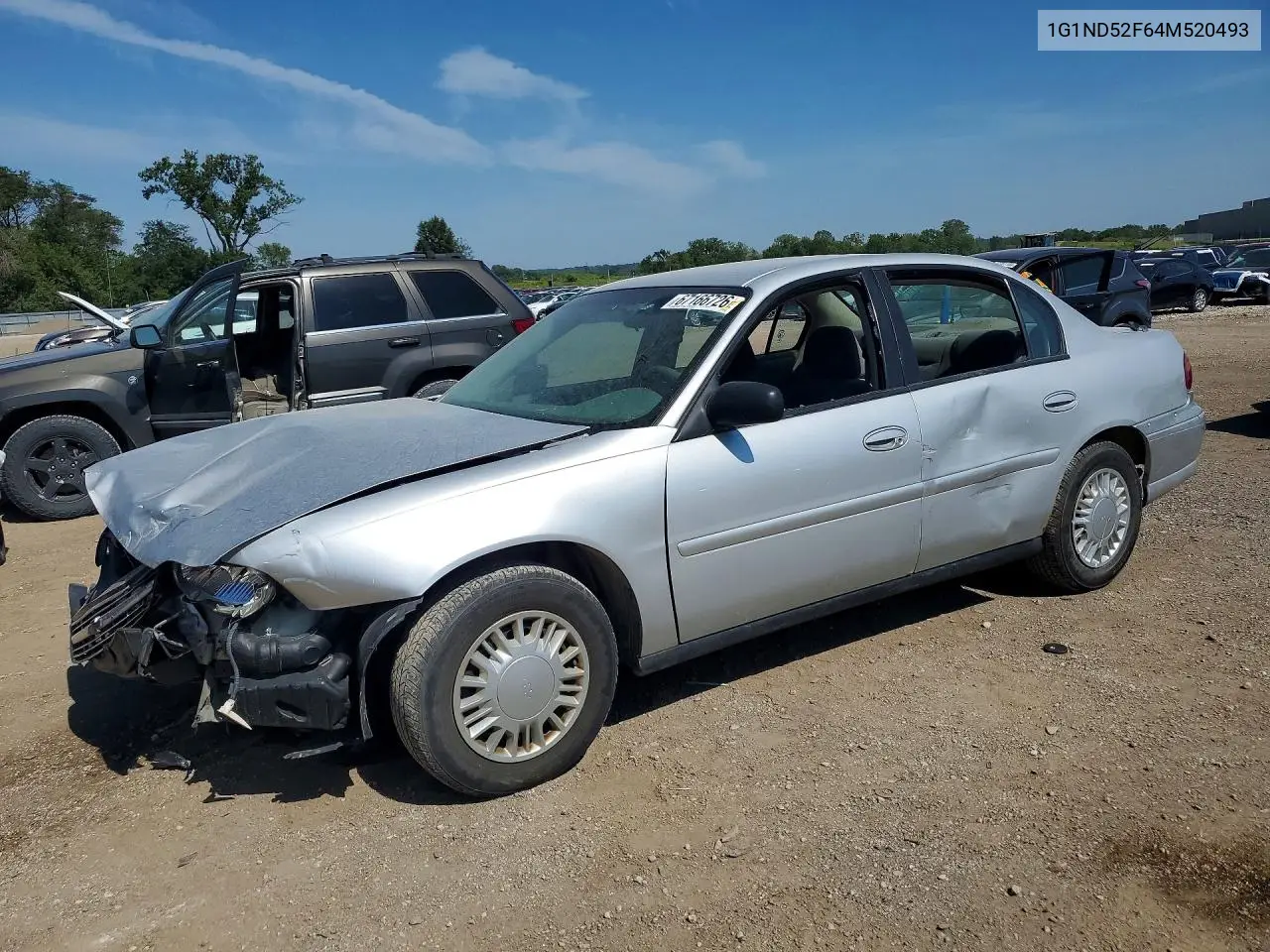 CHEVROLET CLASSIC 2004, VIN 1G1ND52F64M520493