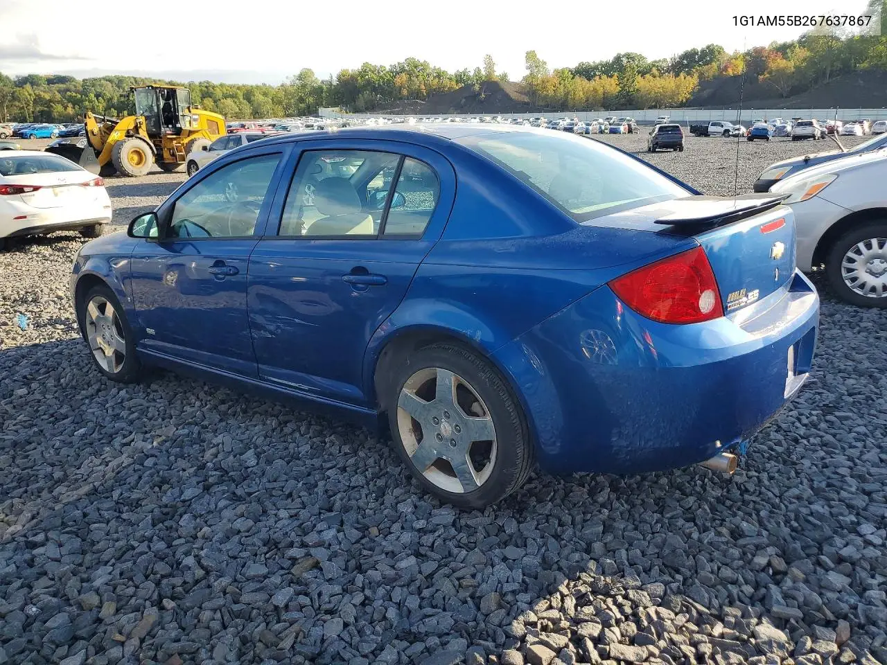 2006 CHEVROLET COBALT VIN 1G1AM55B267637867 — фото 2