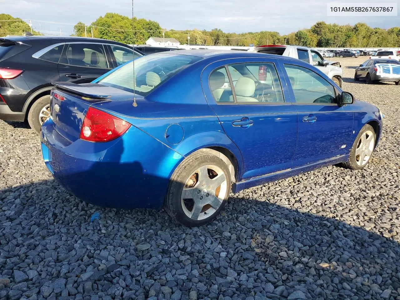 2006 CHEVROLET COBALT VIN 1G1AM55B267637867 — фото 3