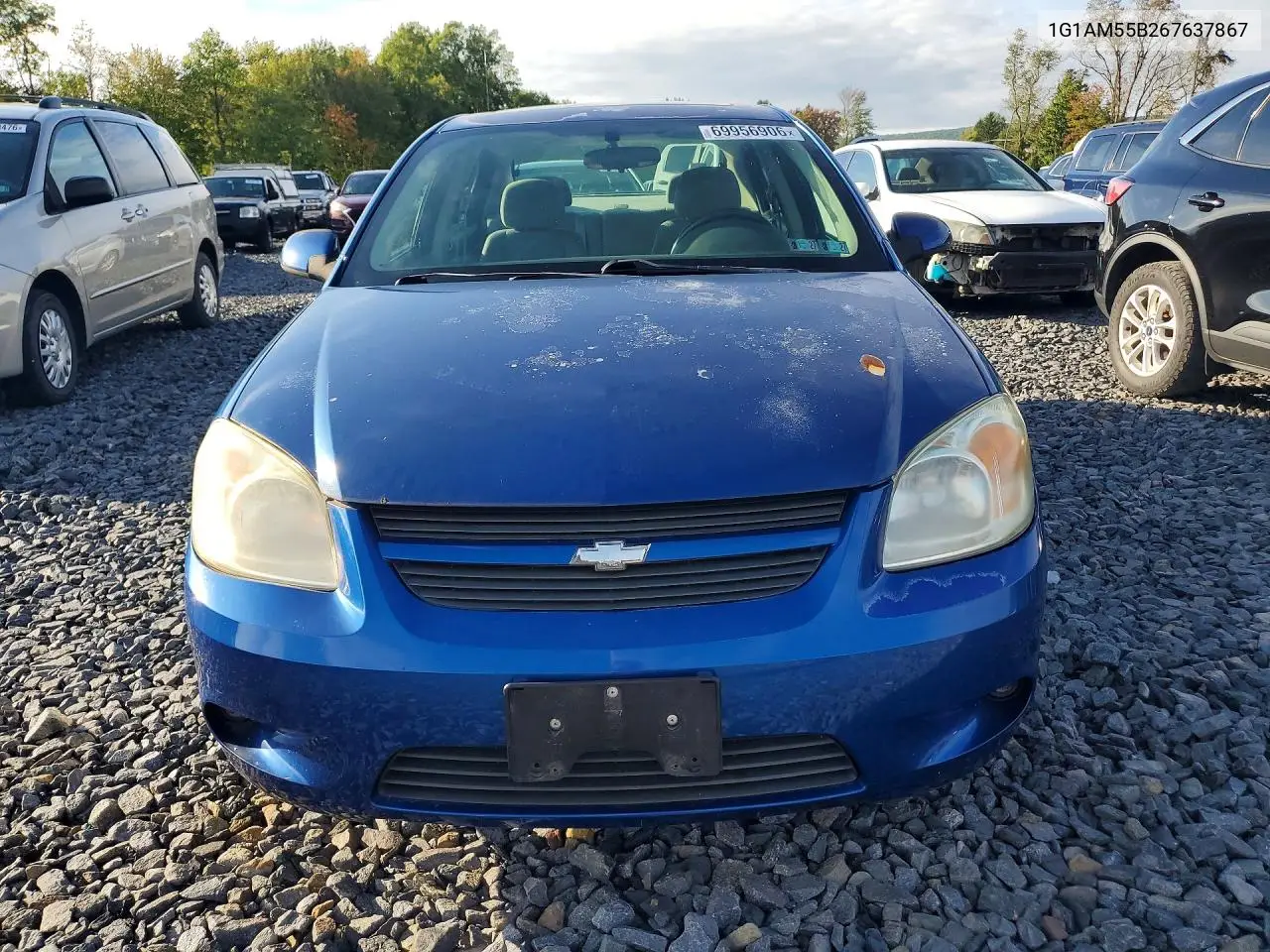 2006 CHEVROLET COBALT VIN 1G1AM55B267637867 — фото 5