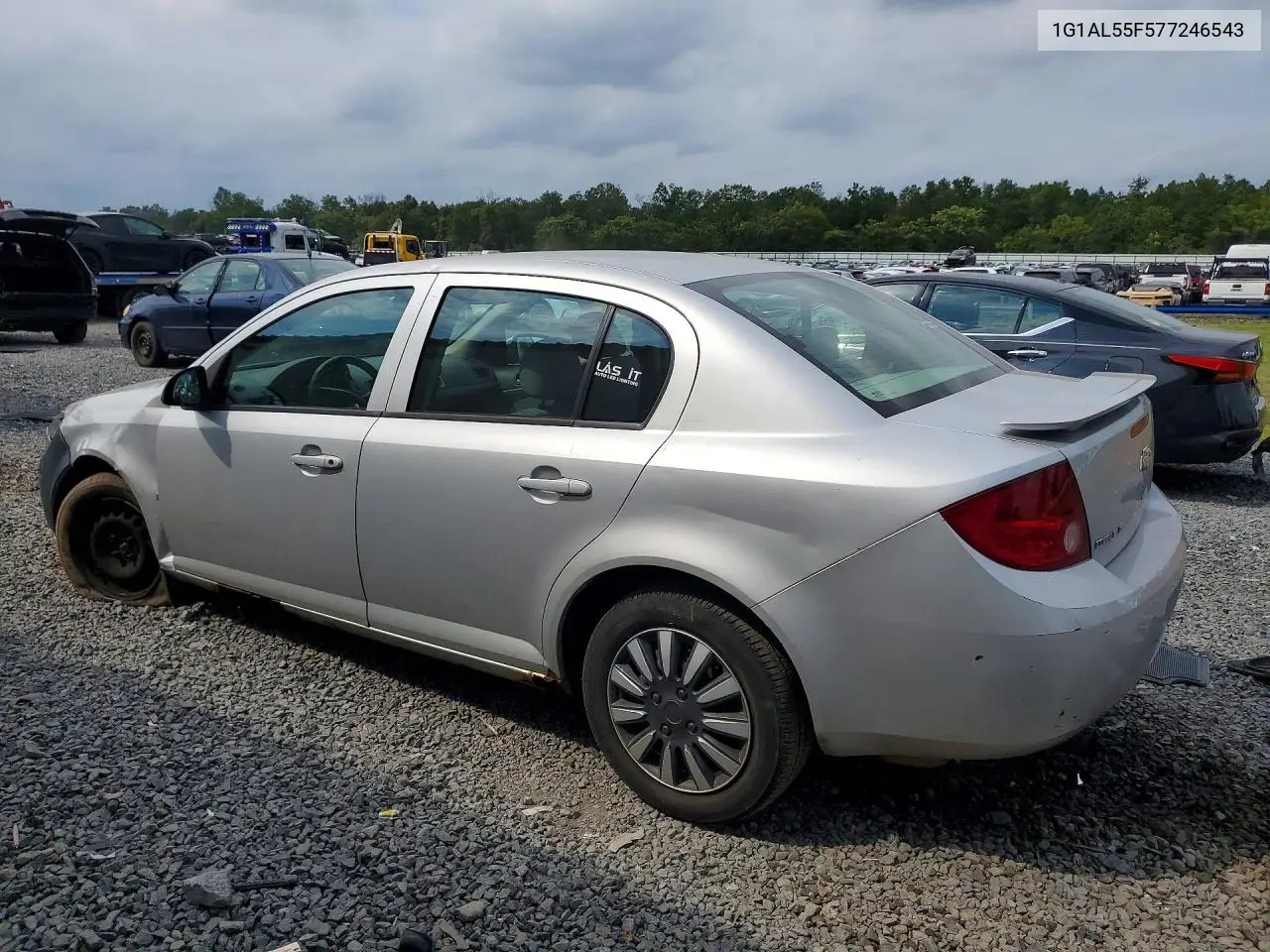 2007 CHEVROLET COBALT VIN 1G1AL55F577246543 — фото 2