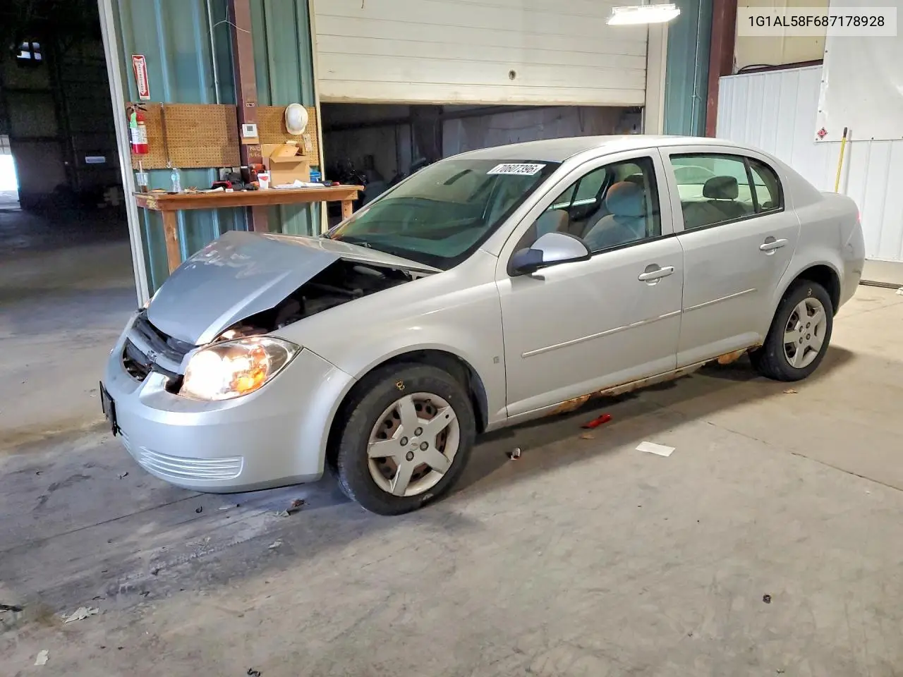 2008 CHEVROLET COBALT VIN 1G1AL58F687178928 — фото 1