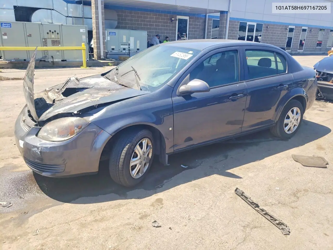 CHEVROLET COBALT 2009, VIN 1G1AT58H697167205