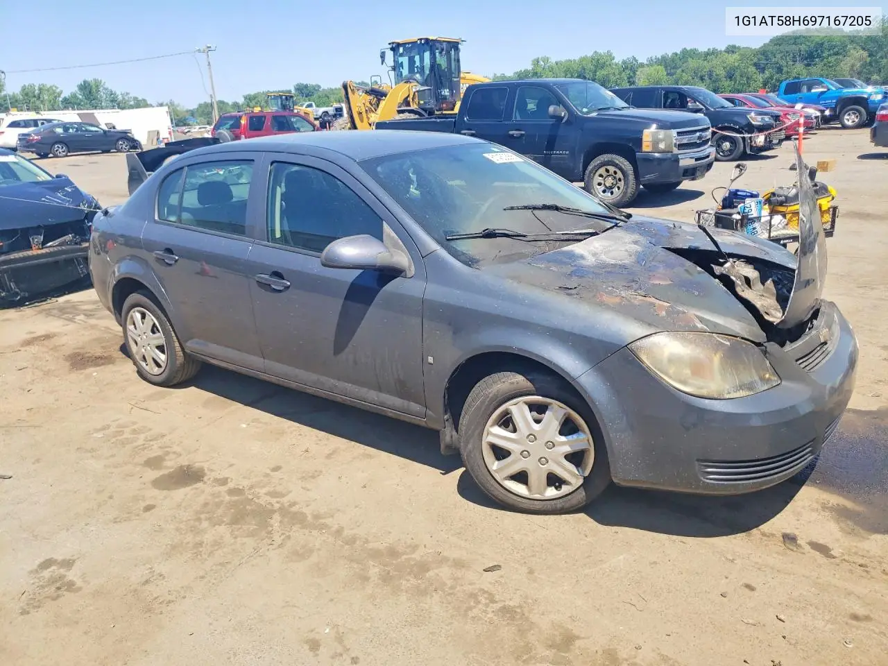 2009 CHEVROLET COBALT VIN 1G1AT58H697167205 — фото 4