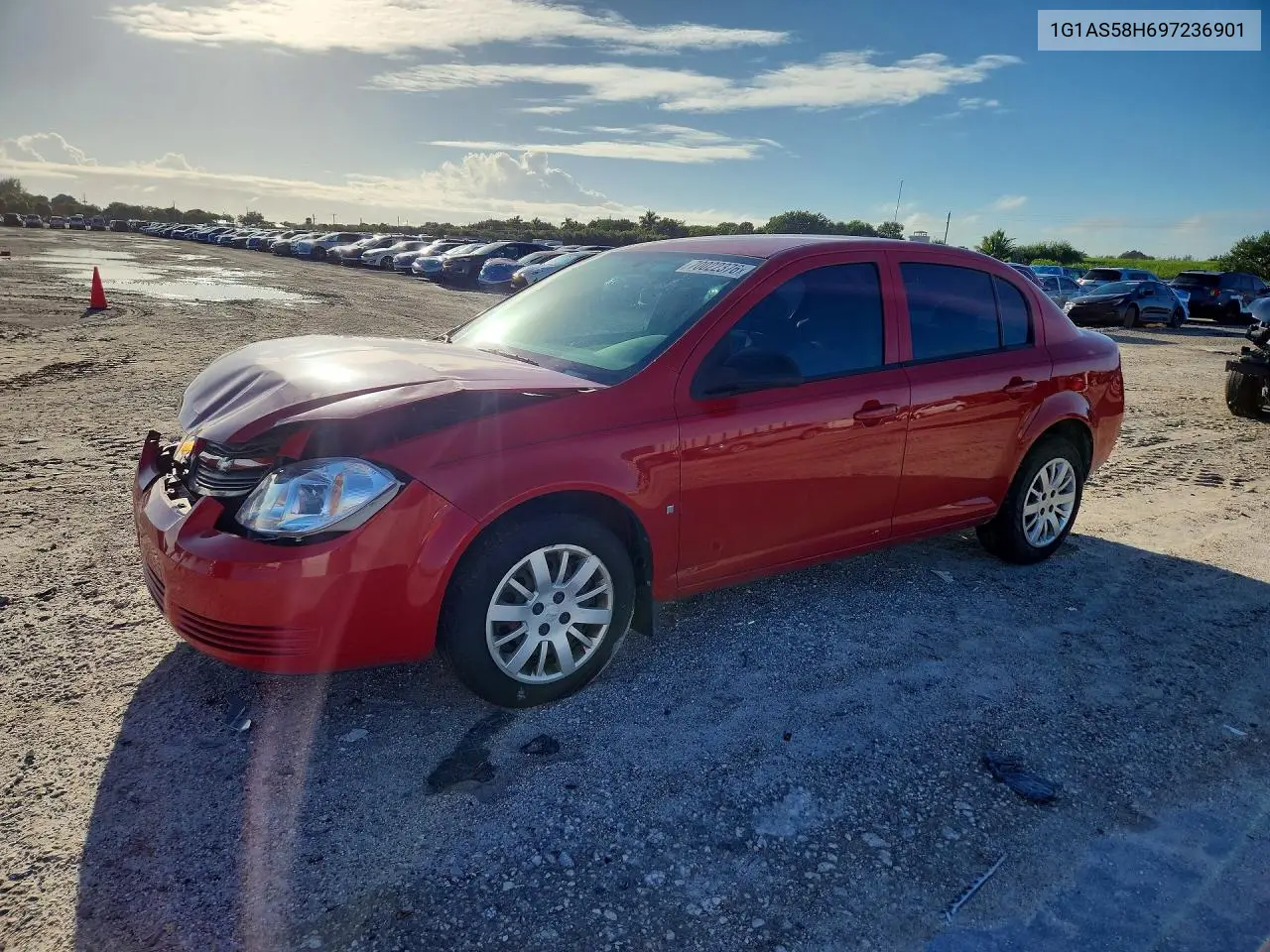 CHEVROLET COBALT 2009, VIN 1G1AS58H697236901