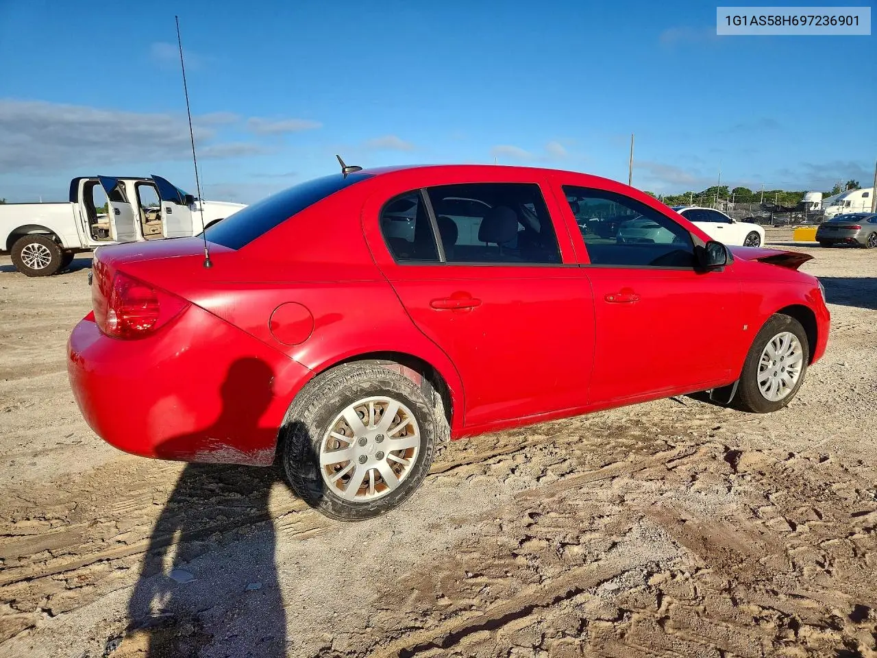 2009 CHEVROLET COBALT VIN 1G1AS58H697236901 — фото 3