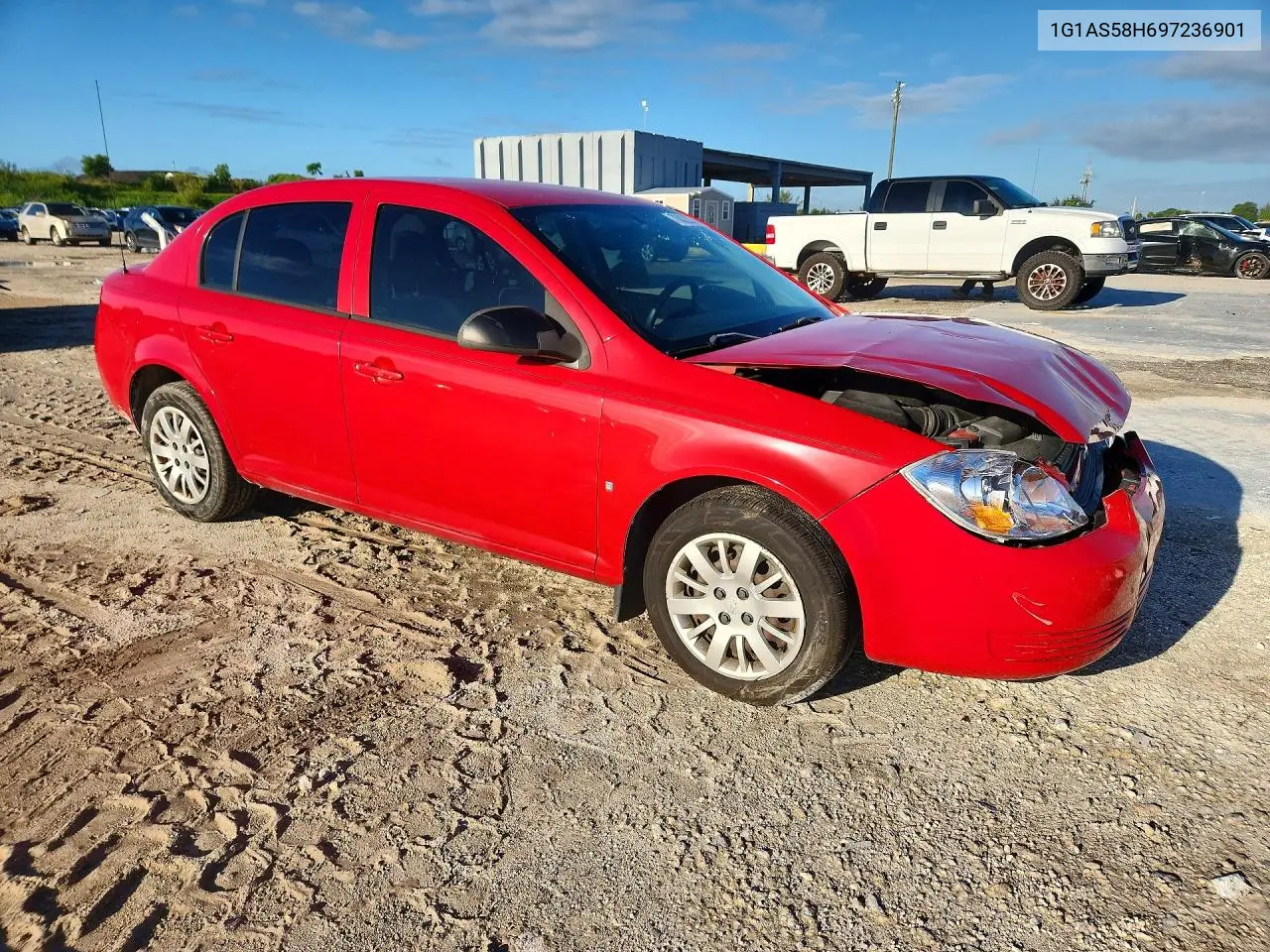 2009 CHEVROLET COBALT VIN 1G1AS58H697236901 — фото 4