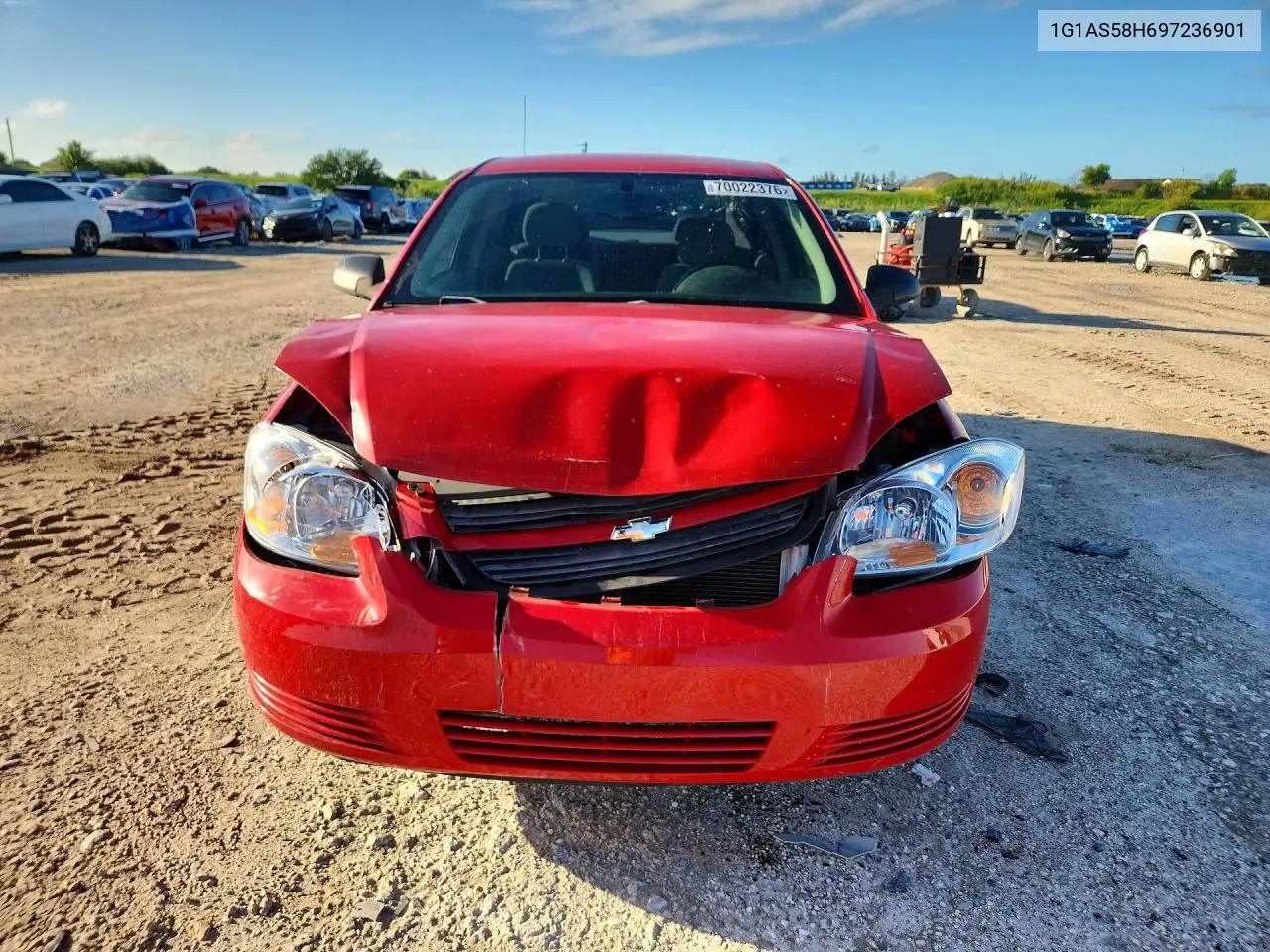 2009 CHEVROLET COBALT VIN 1G1AS58H697236901 — фото 5