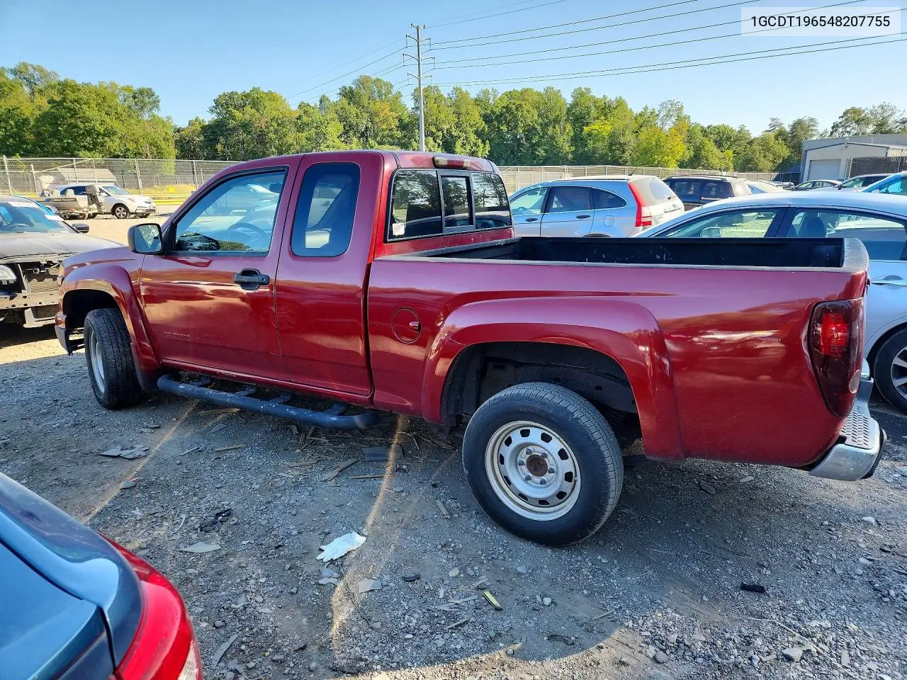 2004 CHEVROLET COLORADO VIN 1GCDT196548207755 — фото 2