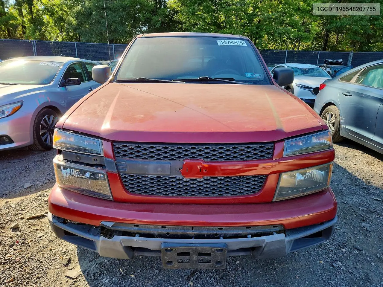 2004 CHEVROLET COLORADO VIN 1GCDT196548207755 — фото 5
