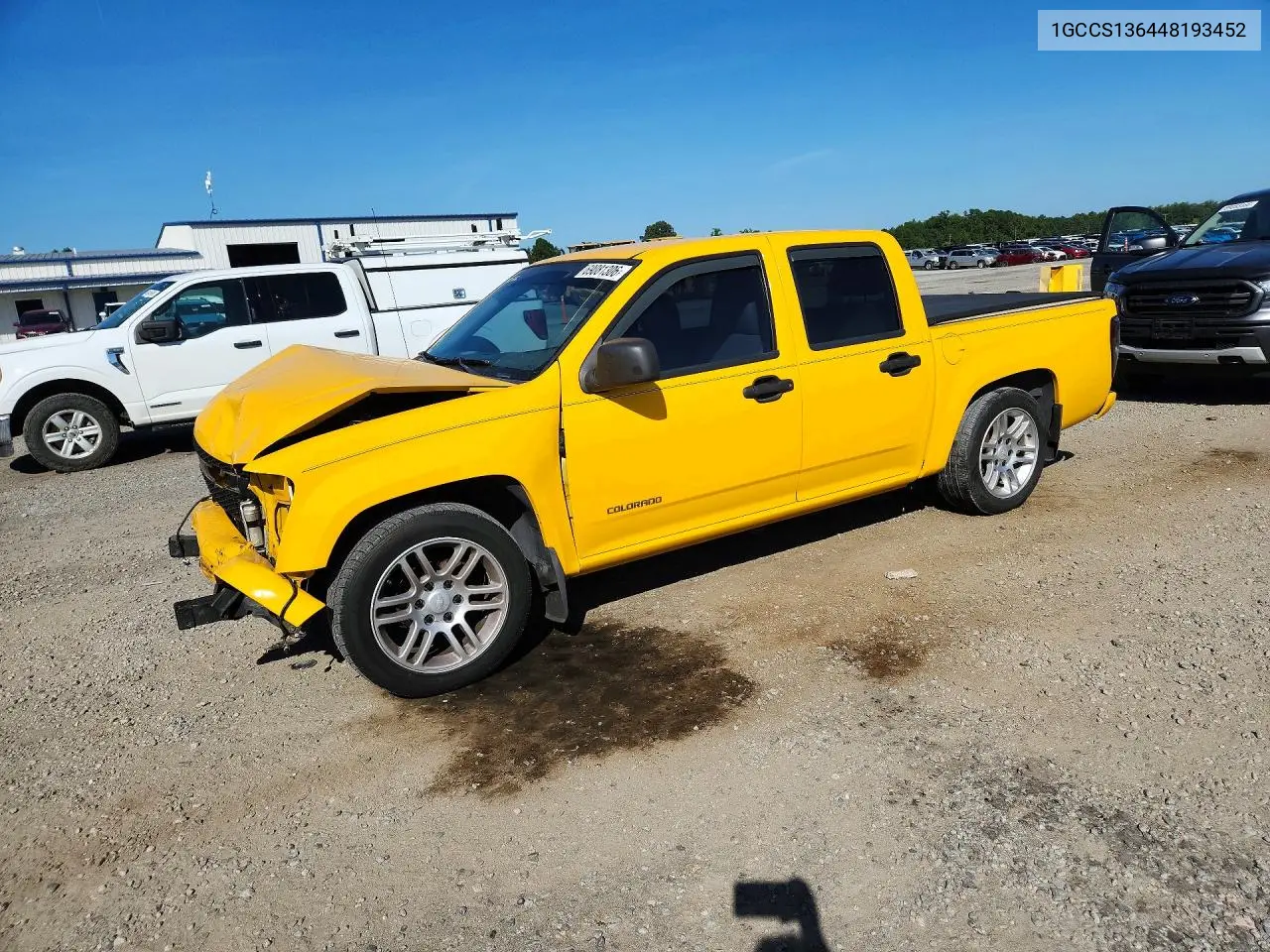 CHEVROLET COLORADO 2004, VIN 1GCCS136448193452