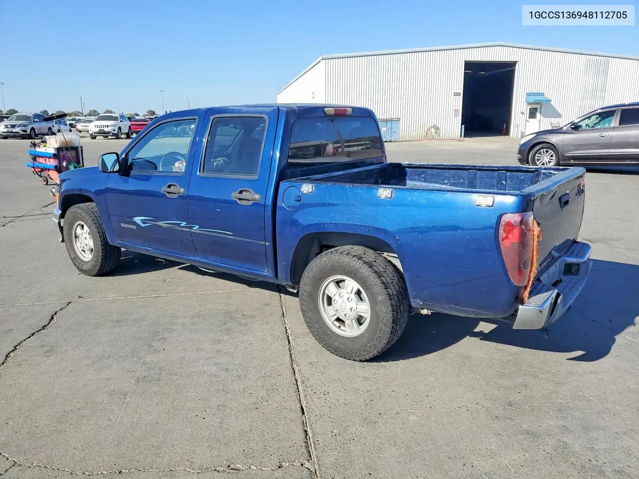 2004 CHEVROLET COLORADO VIN 1GCCS136948112705 — фото 2