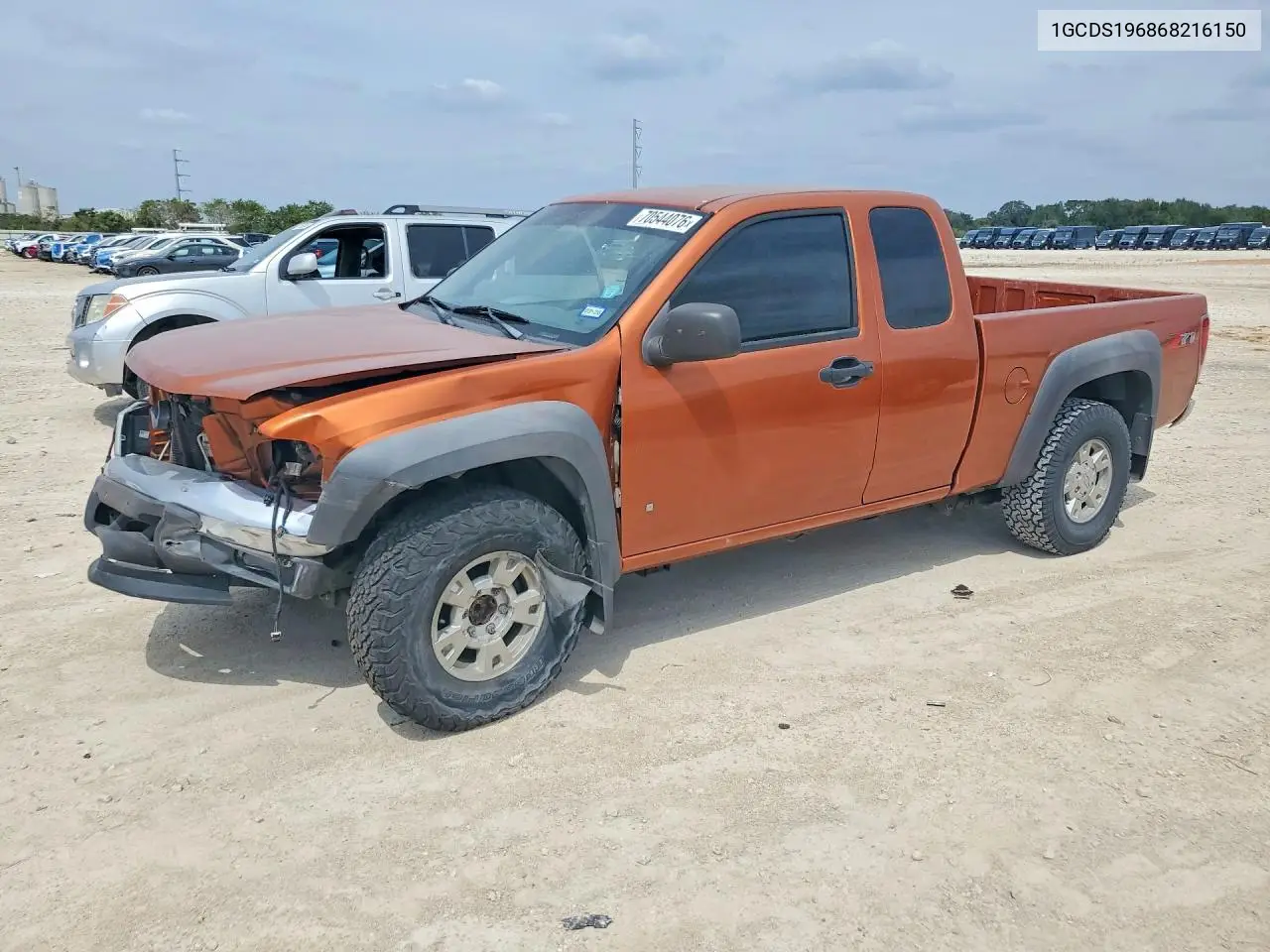 CHEVROLET COLORADO 2006, VIN 1GCDS196868216150