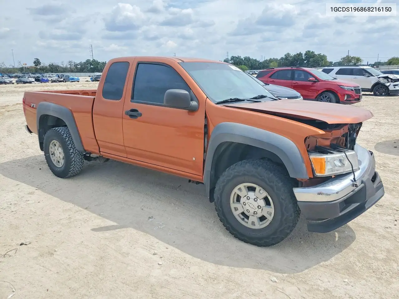 2006 CHEVROLET COLORADO VIN 1GCDS196868216150 — фото 4