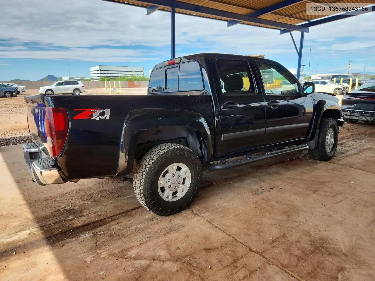 2006 CHEVROLET COLORADO VIN 1GCDT136768243166 — фото 3