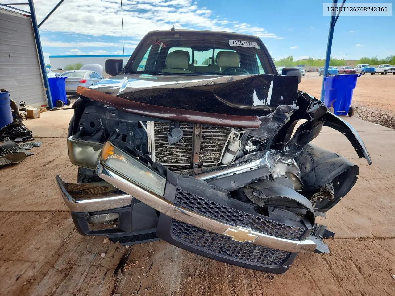 2006 CHEVROLET COLORADO VIN 1GCDT136768243166 — фото 5