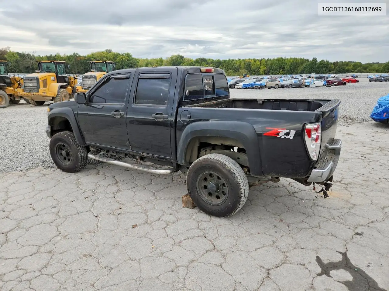 2006 CHEVROLET COLORADO VIN 1GCDT136168112699 — фото 2