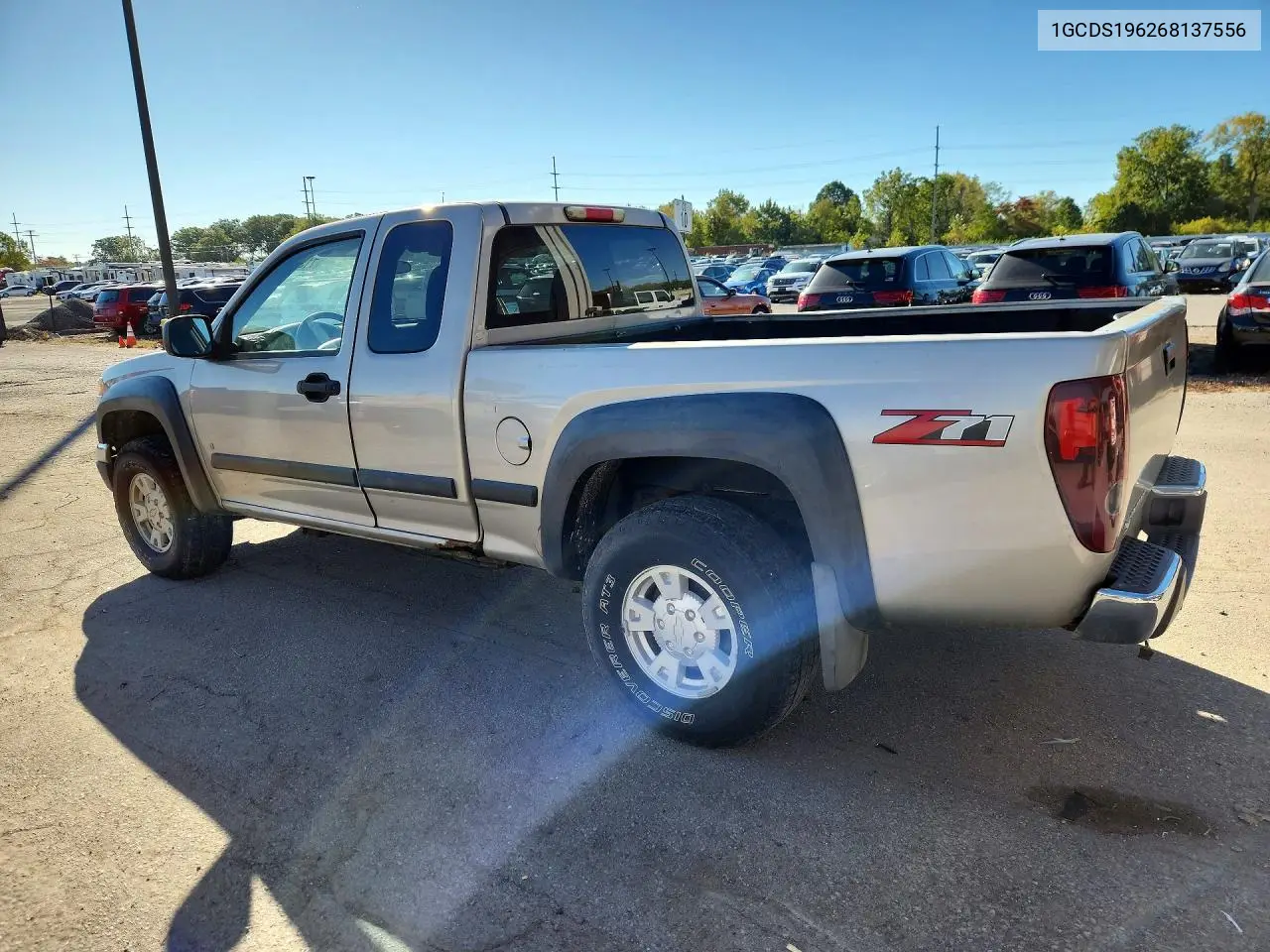 2006 CHEVROLET COLORADO VIN 1GCDS196268137556 — фото 2