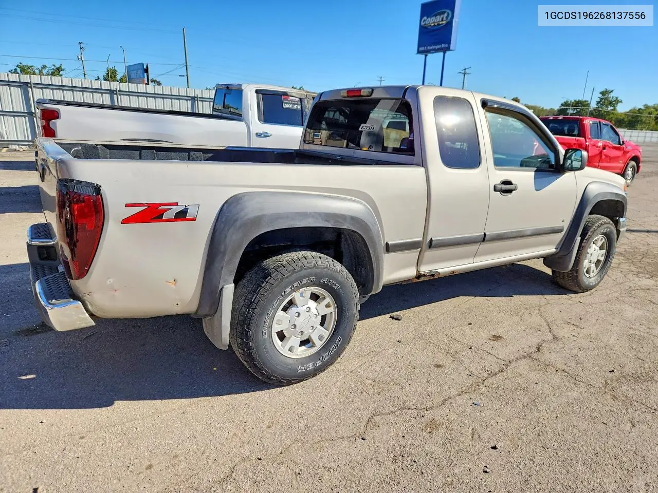 2006 CHEVROLET COLORADO VIN 1GCDS196268137556 — фото 3