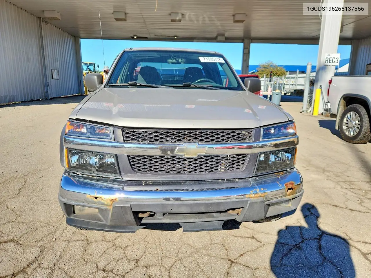 2006 CHEVROLET COLORADO VIN 1GCDS196268137556 — фото 5