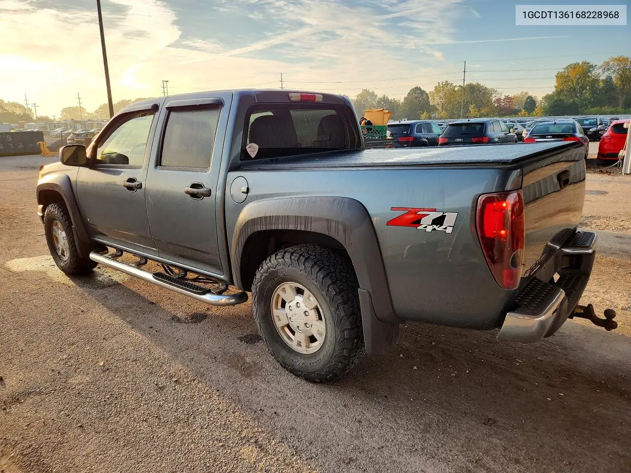 2006 CHEVROLET COLORADO VIN 1GCDT136168228968 — фото 2