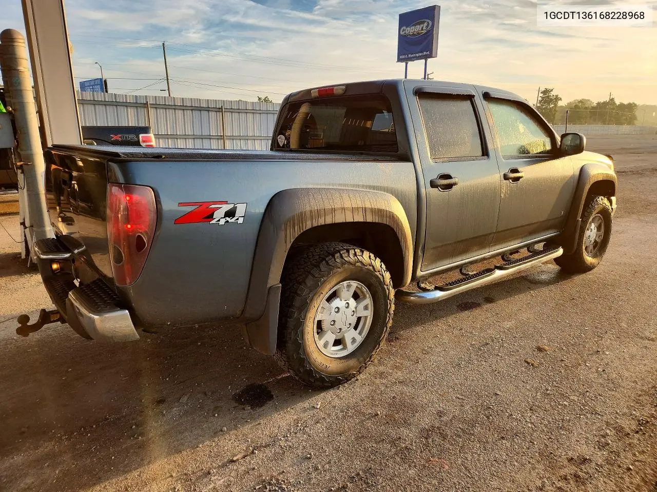 2006 CHEVROLET COLORADO VIN 1GCDT136168228968 — фото 3