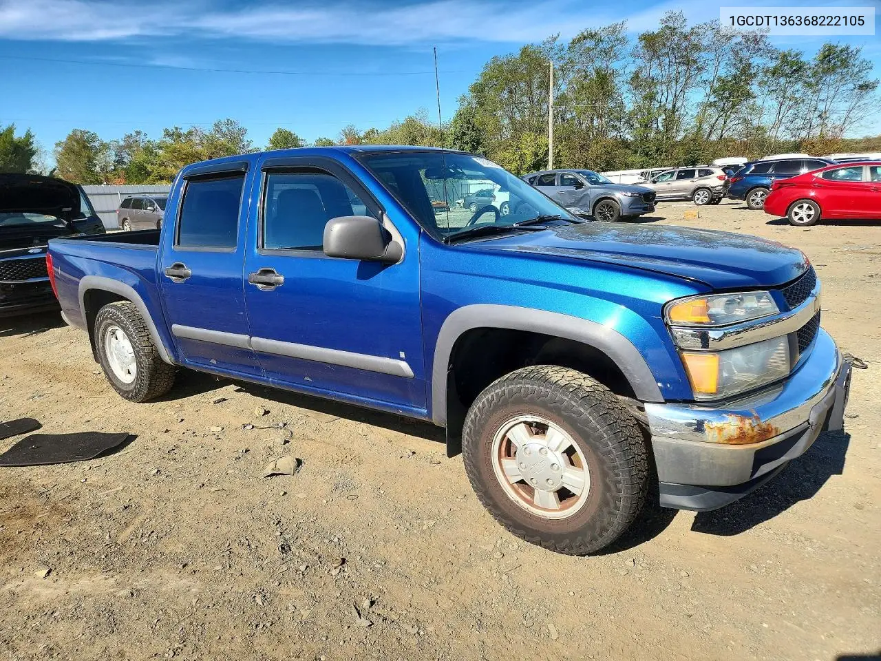 2006 CHEVROLET COLORADO VIN 1GCDT136368222105 — фото 4