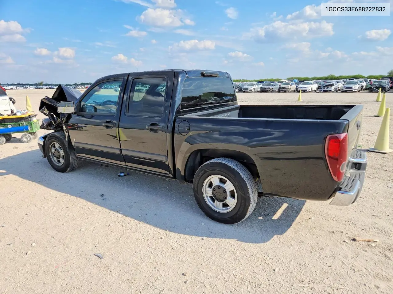 2008 CHEVROLET COLORADO VIN 1GCCS33E688222832 — фото 2