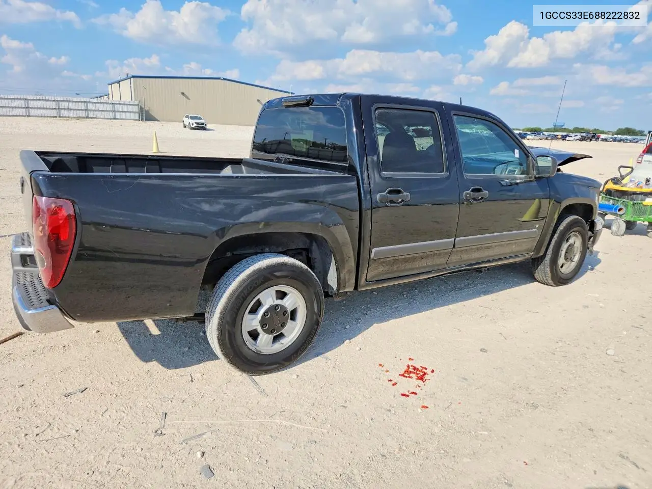 2008 CHEVROLET COLORADO VIN 1GCCS33E688222832 — фото 3