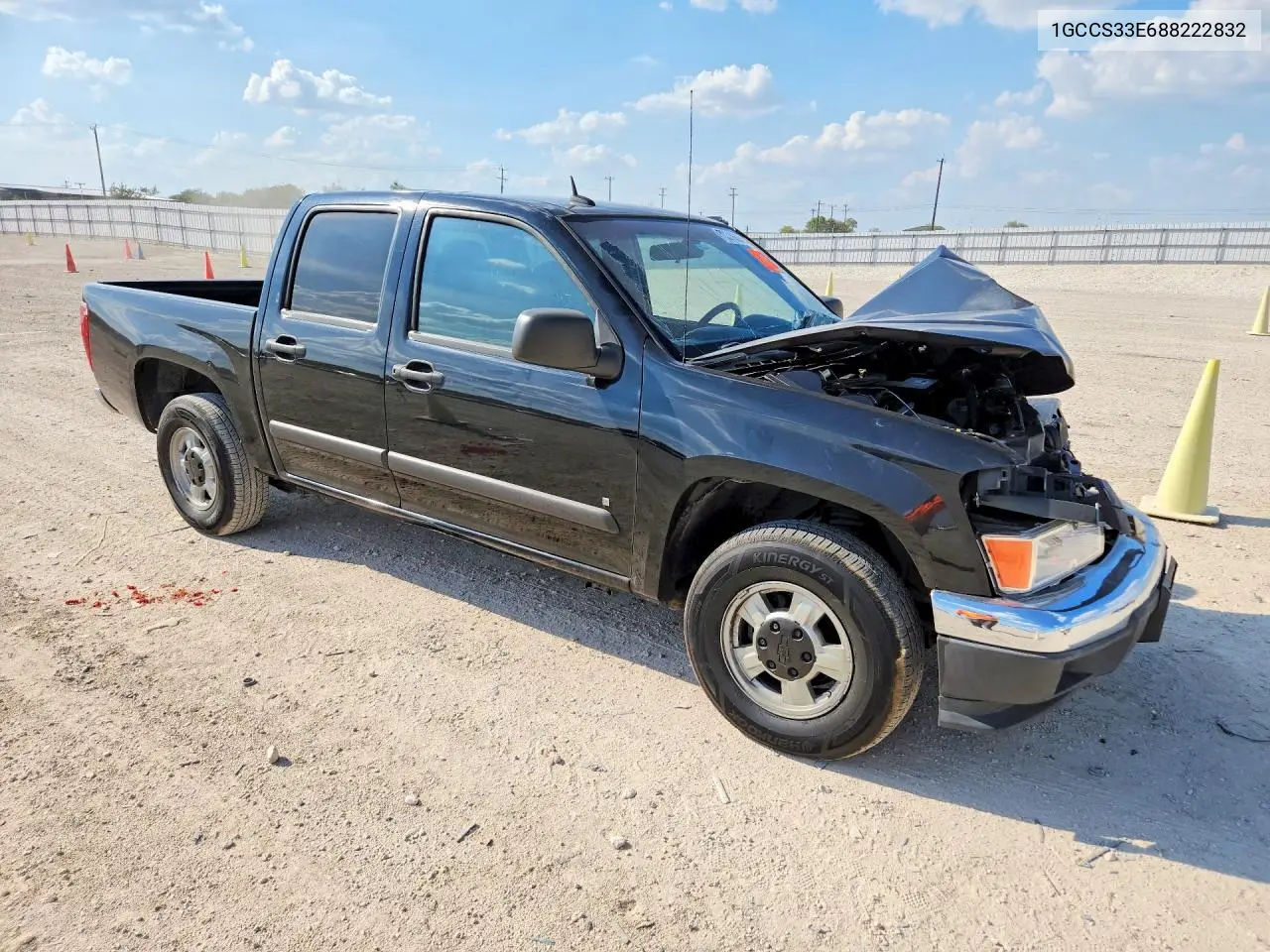2008 CHEVROLET COLORADO VIN 1GCCS33E688222832 — фото 4