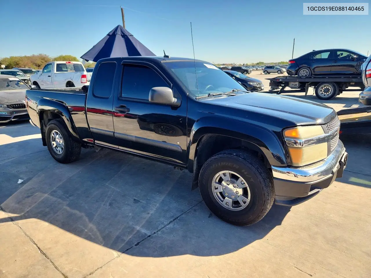 2008 CHEVROLET COLORADO VIN 1GCDS19E088140465 — фото 4