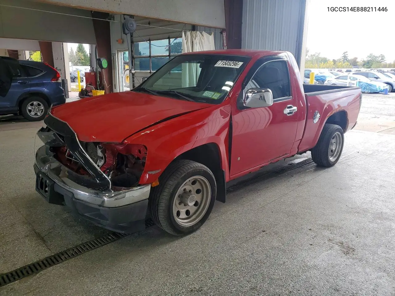 CHEVROLET COLORADO 2008, VIN 1GCCS14E888211446
